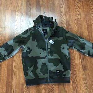 GSTAR RAW Premium core zip through hoodie